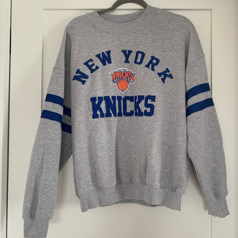 New York Knicks NBA official Grey Sweatshirt